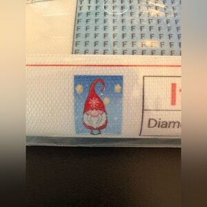 NWT Christmas Gnome Diamond Painting Art Kit